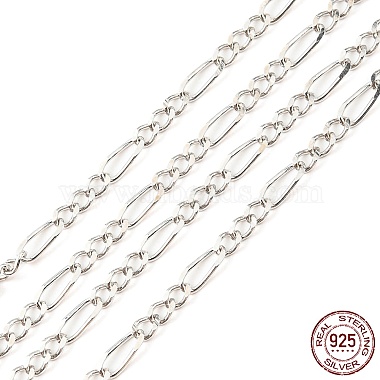 Sterling Silver Figaro Chains Chain