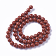Natural Red Jasper Beads Strands(X-G-F348-01-8mm-A)-3