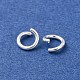 Messing Open Ringe springen(KK-G604-08S-02)-3