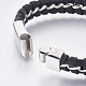 Leather Braided Cord Bracelets(BJEW-E350-08B)-4