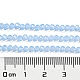 запекание окрашенные прозрачные стеклянные бусины нити(DGLA-A034-J2mm-B10)-5