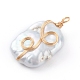 Pendentifs perle keshi perle baroque naturelle(PALLOY-JF00672-01)-3