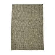 Cotton Flax Fabric, Sofa Cover, Garment Accessories, Coffee, 29~30x19~20x0.07cm(DIY-WH0199-13L)