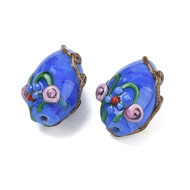 perles au chalumeau &agrave; la main(LAMP-J089-D08-A-1)-2