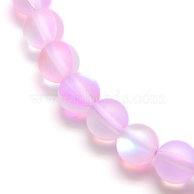 Synthetic Moonstone Beads Strands(G-F142-10mm-09)-3