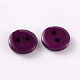 2-Hole Flat Round Resin Sewing Buttons for Costume Design(BUTT-E119-34L-07)-2