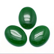 Natural Malaysia Jade Cabochons, Oval, 40x30x7.5~8mm(G-P393-I19)