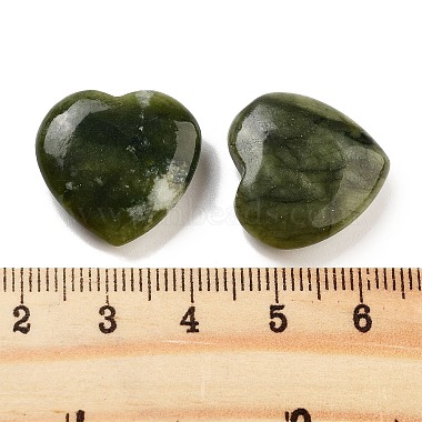 Heart Natural Chinese Jade Worry Stone(G-C134-06A-11)-3