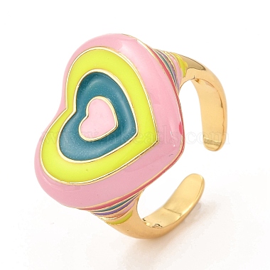 Brass Enamel Cuff Ring(RJEW-F118-06)-4