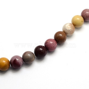 Natural Mookaite Round Beads Strands(X-G-O047-12-6mm)-4