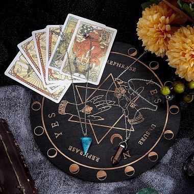 CREATCABIN DIY Star of David Pendulum Board Dowsing Divination