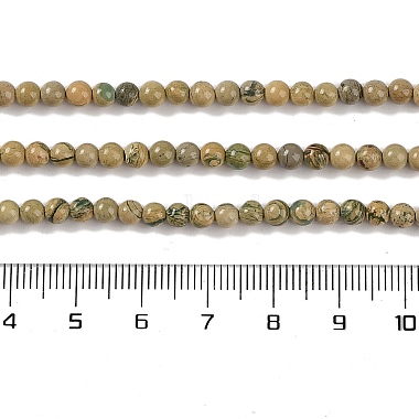 Natural Verdite Stone Beads Strands(G-P530-B07-01)-5
