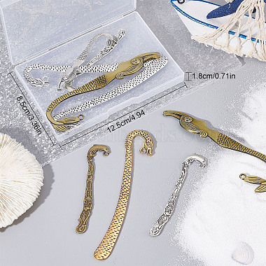 12Pcs 6 Style Alloy Bookmark Findings(FIND-SC0003-51)-7