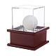 Square Transparent Acrylic Baseball Display Case(AJEW-WH0323-06)-1