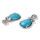 Natural Turquoise Pendants(G-A031-02P-10)-3