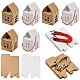 40Pcs 2 Colors Paper Boxes with Handle Rope and Window(CON-CJ0001-25)-1