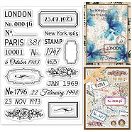 PVC Plastic Stamps, for DIY Scrapbooking, Photo Album Decorative, Cards Making, Stamp Sheets, Film Frame, Stamp Pattern, 16x11x0.3cm(DIY-WH0167-57-0036)