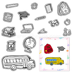 Custom PVC Plastic Clear Stamps, for DIY Scrapbooking, Photo Album Decorative, Cards Making, Stamp Sheets, Film Frame, Mixed Shapes, 160x110x3mm(DIY-WH0439-0099)
