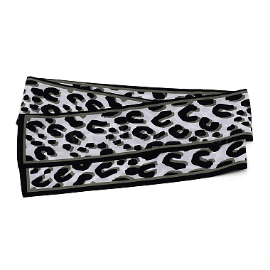 Black Leopard Cloth Scarves & Wraps