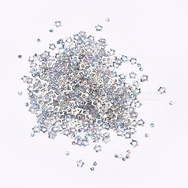 Ornement accessoires plastique paillette / paillettes perles(PVC-G001-03A)-2