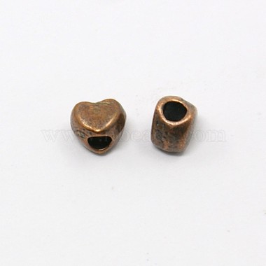 Tibetan Style Heart Spacer Beads(TIBEB-X0016-NF)-2