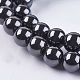 Magnetic Synthetic Hematite Beads Strands(G-Q893-8mm)-3