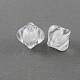 Perles en acrylique transparente(X-TACR-S111-8mm-01)-1