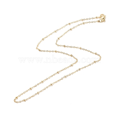 Brass Satellite Chains Necklace for Women(NJEW-P265-38G)-2