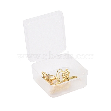 3 Pairs 3 Size Brass Micro Pave Clear Cubic Zirconia Earring Hooks(KK-ZZ0001-03)-6