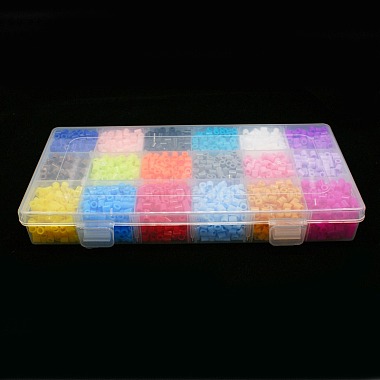 18 Random Color PE DIY Melty Beads Fuse Beads Refills for Kids(DIY-X0008-B)-2