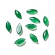 Cabochons d'agate onyx vert naturel teints(G-G975-02)-1