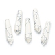 Natural Howlite Pointed Beads(G-E490-C32)-1