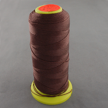 Nylon Sewing Thread, Saddle Brown, 0.6mm, about 500m/roll