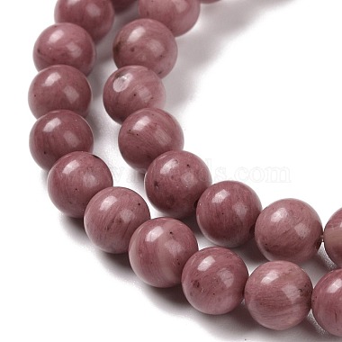 Grade A Natural Rhodonite Beads Strands(G-E571-23A)-4