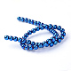 Non-magnetic Synthetic Hematite Beads Strands(G-S096-6mm-7)-3