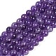 Natural Amethyst Beads Strands(G-S333-6mm-020)-5