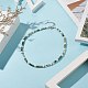 Natural Moss Agate & Pearl & Crystal Rhinestone Beaded Necklace for Women(NJEW-JN04209-04)-2