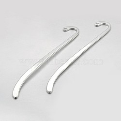 Tibetan Style Alloy Bookmarks, Silver Color Plated, Cadmium Free & Lead Free, 85x13.5mm, Hole: 1.5mm(X-K0975021)