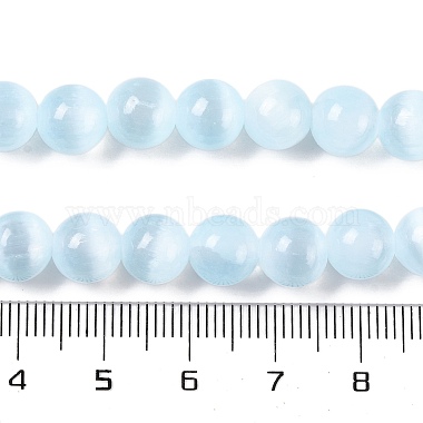 Natural Selenite Beads Strands(G-C142-01C-04)-5