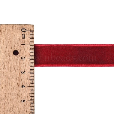 5/8 inch Single Face Velvet Ribbon(OCOR-R019-15.9mm-135)-2
