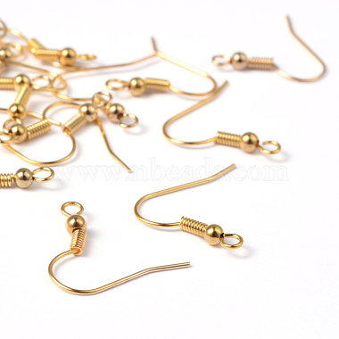 Brass Earring Hooks(EC135Y-NFG)-2