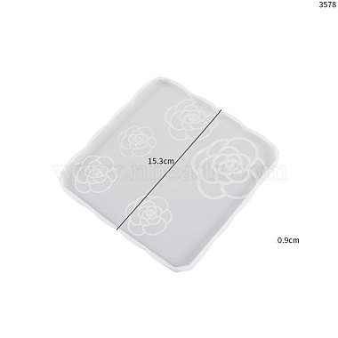 Camelia Pattern Food Grade Silicone Coaster Molds(PW-WG32450-03)-2