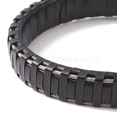 Leather Cord Bracelets(BJEW-E352-11C-B)-3