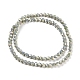 facettes(32 facettes) brins ronds de perles de verre électrolytiques plaquées arc-en-ciel(EGLA-J130-FR16)-3
