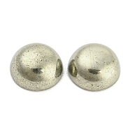 Natural Pyrite Cabochons, Half Round/Dome, 8x4mm(G-G013-01B)