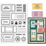 Custom PVC Plastic Clear Stamps, for DIY Scrapbooking, Photo Album Decorative, Cards Making, Mixed Shapes, 160x110x3mm(DIY-WH0448-0529)