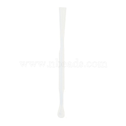 Silicone Stirring Rods, for Cake Making, White, 7.5x4mm(DIY-U005-01B)