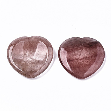 pierre d'inquiétude du pouce quartz fraise naturelle(G-N0325-01Z)-2