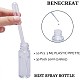 PET Plastic Refillable Lotion Perfume Pump Spray Bottle and 2ml Disposable Plastic Dropper(MRMJ-BC0001-13)-4