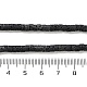 Hilos de cuentas teñidas de roca de lava sintética(G-H311-10-06)-5